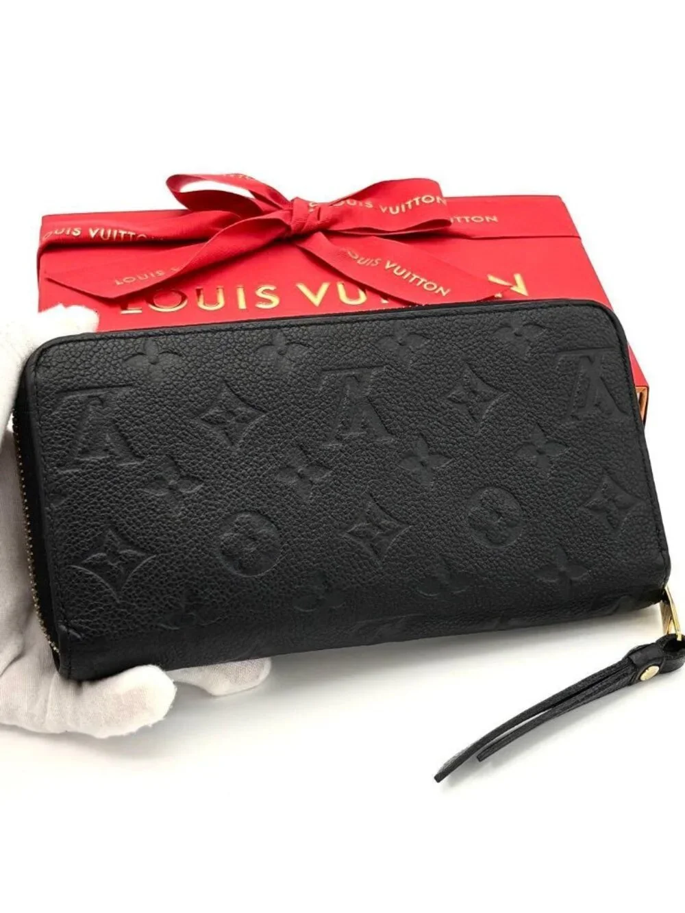 Louis Vuitton Wallet Zippy Monogram Black